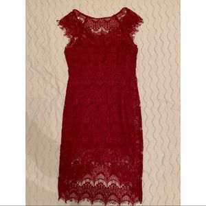 Red Free People Dress
